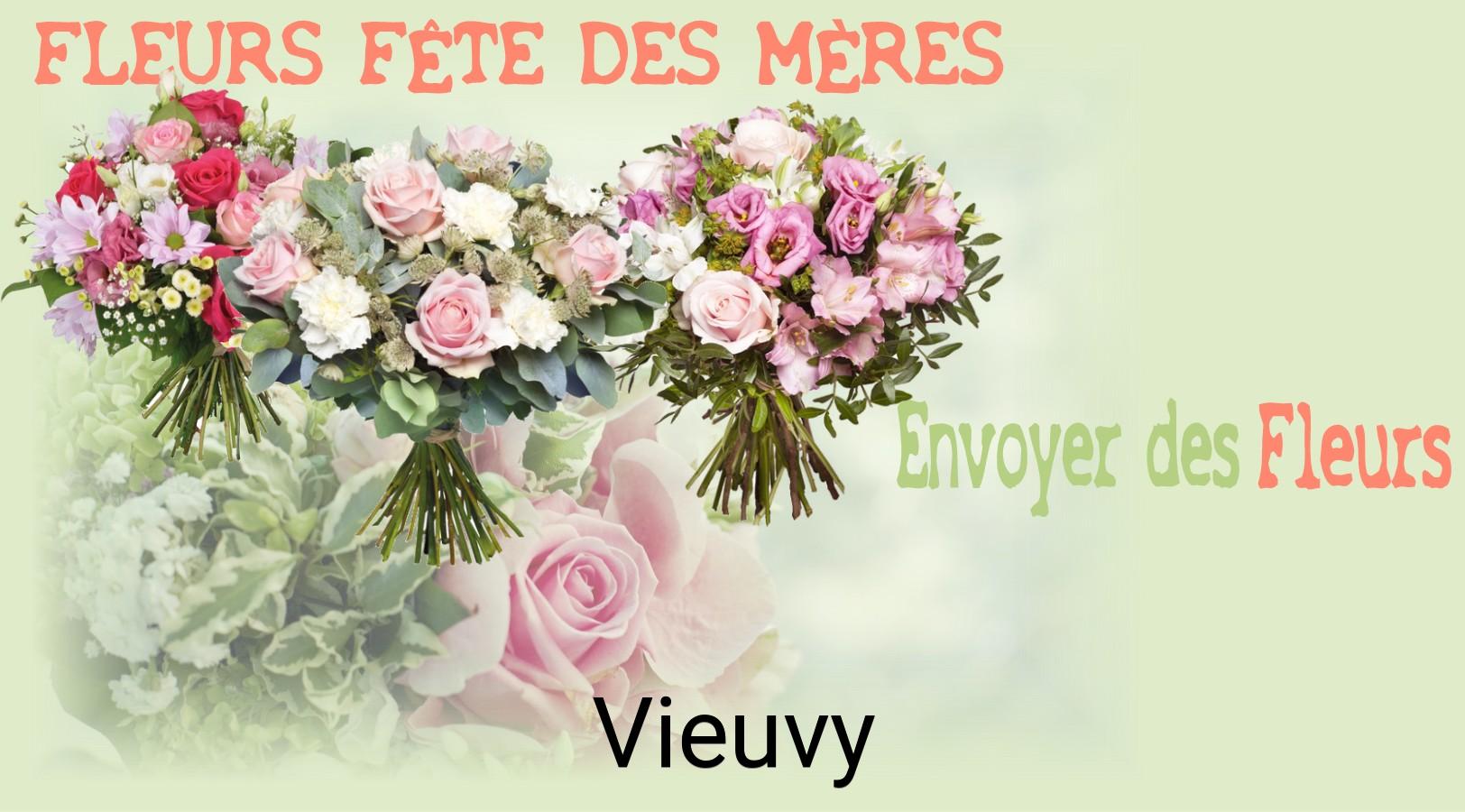 Bouquet de Fête des Mères livré à Vieuvy